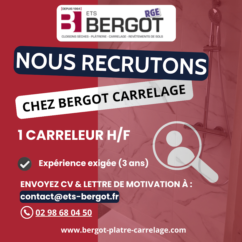 Recherche carreleur bergot carrelage